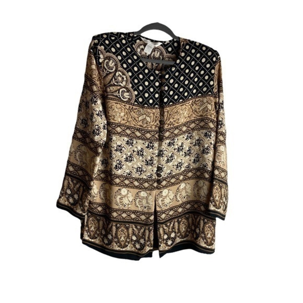 Casual Corner Blouse Jacket Size 14